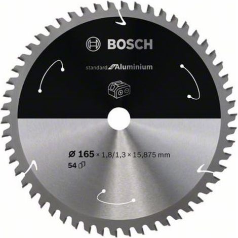 Bosch PRO aluminio inalámbrico hoja para sierras circulares 184x2x16mm - 2608837766