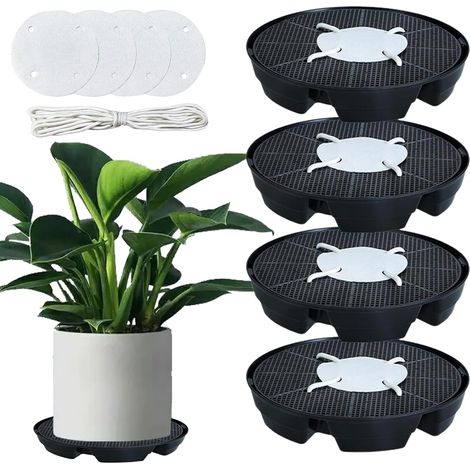 Blumentopfuntersetzer 4 Stück Selbstbewässerungs Untersetzer