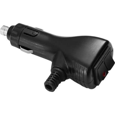 KFZ Stecker 12 V 24 V Auto Motorrad Zigarettenanzünder mit Schalter & Taster 10 A (1/2)
