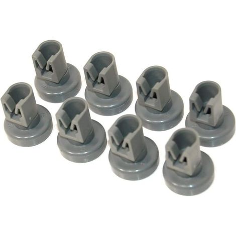 KIT 8 ROUES PANIER SUPÉRIEUR POUR LAVE-VAISSELLE REX - ELECTROLUX (1/3)