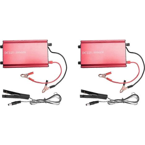 2x DC12V-99900W Dual Variable Inverter Head High Power 12V Multifunction Convenient Smart Battery Booster-JXLGV (1/5)