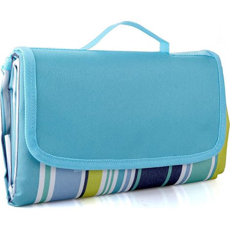 Couverture de pique-nique et d'extérieur extra large, imperméable et résistante au sable, tapis de plage portable pour le camping