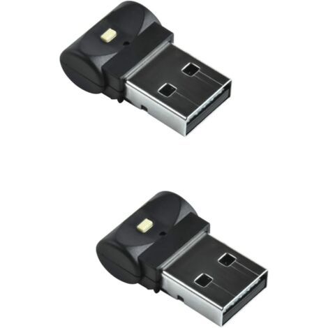 Lot De 2 Mini Lampes LED USB pour Intérieur De Voiture Éclairage Dambiance [Classe énergétique A+] (1/5)
