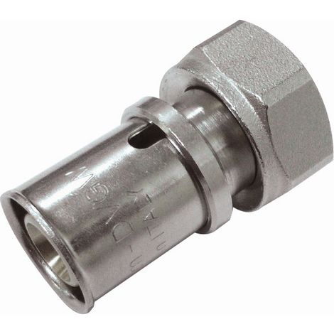 Racor Hembra Tuerca Libre Multicapa QUICK PLOMBERIE Ø16 H3/4'