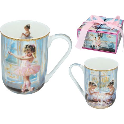 Carmani, Porzellantasse 360ml - Laura Lozano/Little Balerines, kleine Ballerinas (1/4)