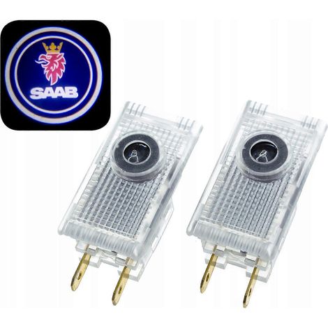 Projecteur de logo LED HD Saab pour lampe de porte Saab (1/5)