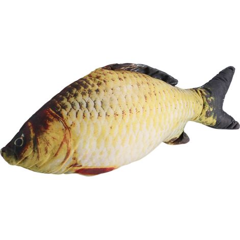 Dekoratives 3D-Kissen in Karpfenform, 60 cm – Moderne Sofadekoration (1/2)