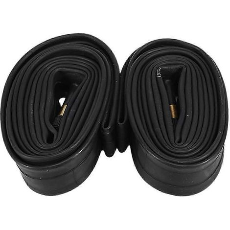 Chambre à air 700C pour vélo de route, valve Schrader 48 mm, 35-43C, lot de 2 (1/4)