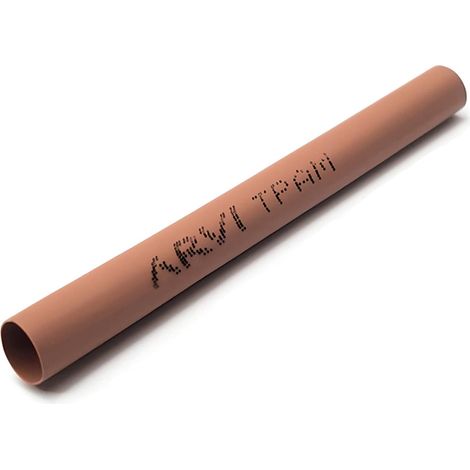 Gaine Thermorétractable - 20/10mm - Marron - Longueur 1m - Restreint 2:1 - Paroi Fine - Arvi Tpam-20.0-ca (1/2)