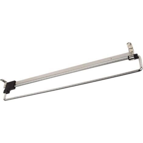 Porte-Cintres Coulissant Portemonteaux Télescopic Porte-vêtements Extractible 400 mm (1/5)