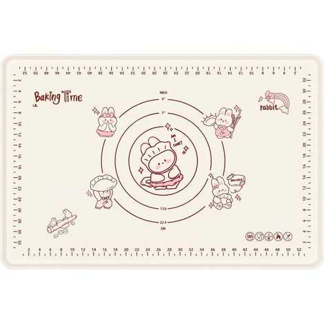 Tapis de cuisson en silicone – Tapis épais réutilisable pour gâteaux - (1/5)