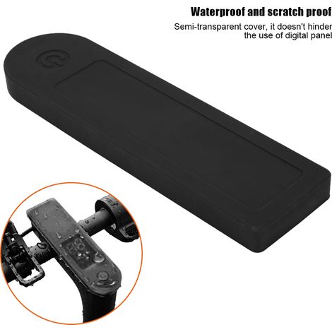 Coque de Protection en Silicone pour Xiaomi M365, Housse Antichoc Étanche pour Scooter Électrique (Noir)