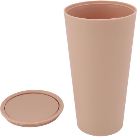 Poubelle de bureau avec couvercle pivotant, mini poubelle minimaliste en ABS, couleur kaki, idéale pour le bureau, la chambre ou la maison. (1/5)