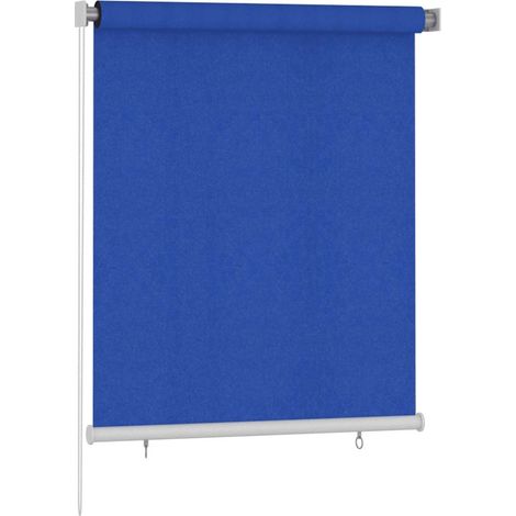 Maison Exclusive - Tenda a Rullo per Esterni 125(L)x140(A) cm Blu HDPE (1/5)