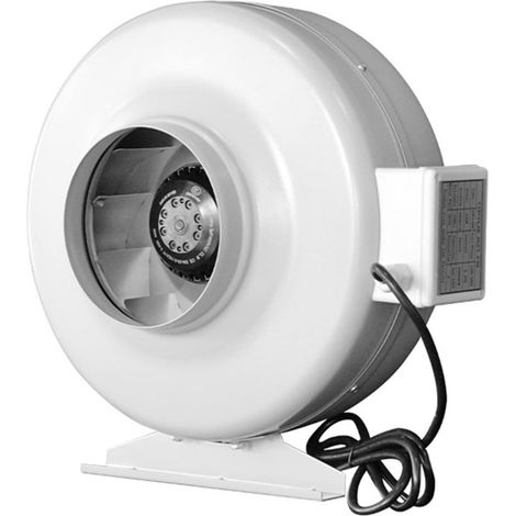 ventilateur soufflant Ventilateur portatif d'échappement et de ventilateur de purification d'air d'échappement de ventilateur coaxial de roue à aubes centrifuge(160H-110W) (1/5)