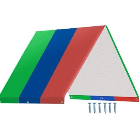 BUNTHAUS 52\" x 89\",rechange pour aire jeux pour enfants, bâche rechange étanche et résistante aux UV pour balançoire (1/5)