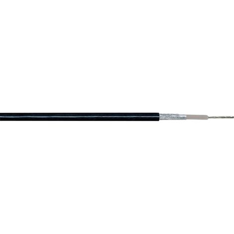 Kash 70I047 Koaxialkabel Außen-Durchmesser: 4.95 mm RG58 50 Ω Schwarz 20 m