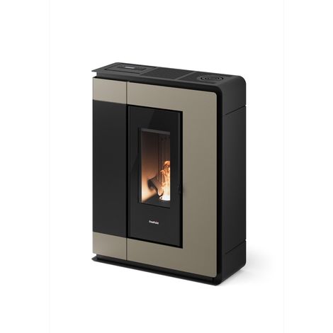 Poêle à granulés étanche canalisable 9 kW – Technologie EASY START – Wi-Fi et Bluetooth intégrés – Classe énergétique A+ – Freepoint