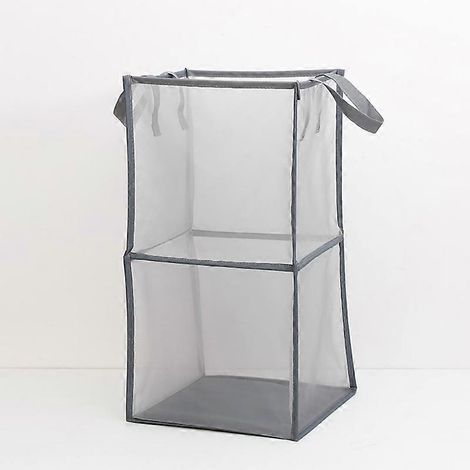 panier à linge pliable, bac à linge pliable grande capacité avec poignées, sac de rangement pour jouets, boîte de rangement, rangement pour le linge (1/5)