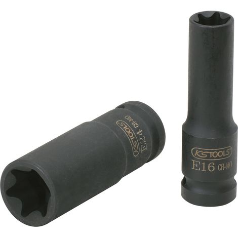 KS Tools 1/2 TX-E-Kraft-Stecknuss, lang, E12