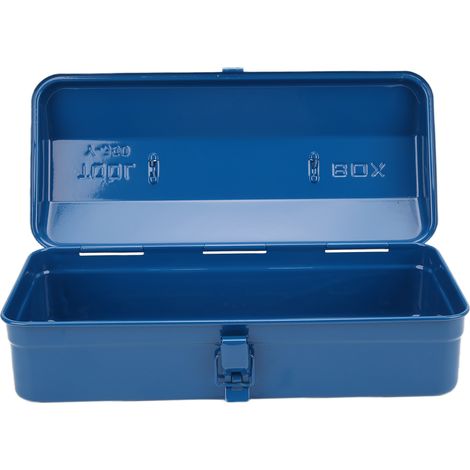 Coffre à outils portable en acier, grande capacité, boîte de rangement organisateur pour voiture, mallette robuste (1/5)
