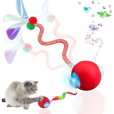 Interaktiver Katzenball, intelligentes Spielzeug für Katzen und Hunde (1/5)