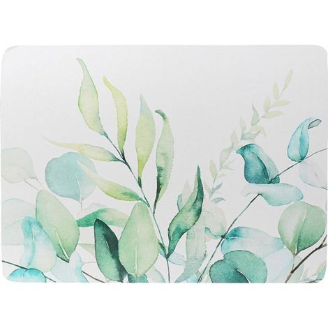 Tappetino rettangolare morbido assorbente 45x60cm - eden garden - Tendance