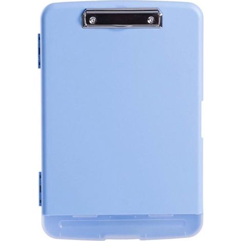 Porte-documents avec pince, bloc-notes, conception résistante à l'eau, boîte de rangement, boîte à documents avec porte-stylo intégré pour les écoles, les bureaux et les environnements industriels (1/5)
