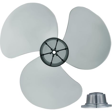 2 Stück Lüfterflügel, Bodenventilator, Ersatz-Abluftventilator, tragbare elektrische Entlüftung, Auto-Ventilator ohne Flügel, Mini-Ventilatoren aus schwarzem Kunststoff (1/4)