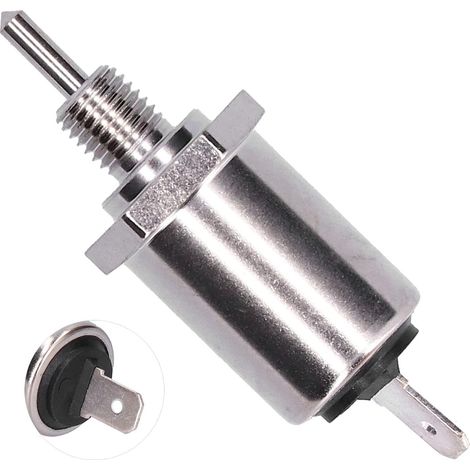 TOPINCN Kraftstoff-Abschaltmagnet, großer Vergaser, Vergaser, Rasenmäher, Kraftstoff-Abschaltmagnet, Rasenmäher-Magnetventile