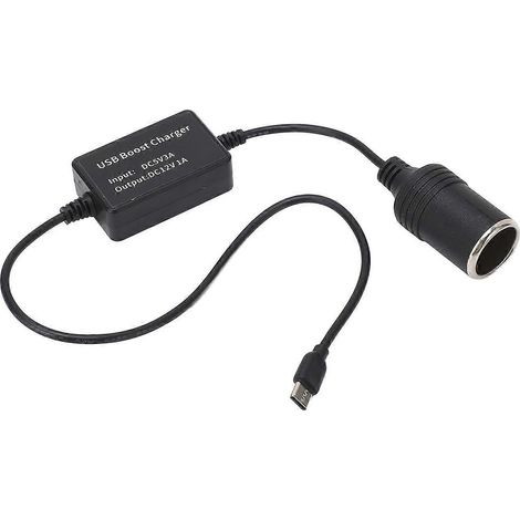12V Kfz-Zigarettenanzünder-Adapterkabel für Dashcam, GPS, LED-Lichtleisten