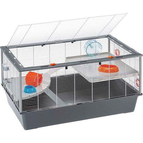 Ferplast CRICETI 100 Grande cage pour hamsters.. Variante CRICETI 100 - Misure: 95 x 57 x h 50 cm - (1/2)