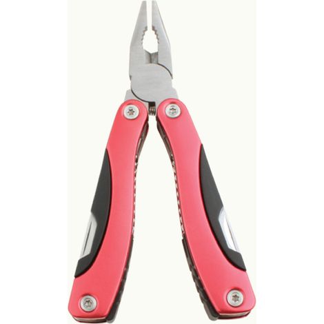 Pince multifonctions mini format rose, outil pratique et compact (1/3)