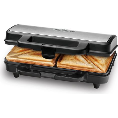 Profi Cook PC-ST 1092 Tostiera Nero, Argento (1/4)