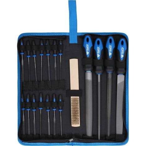 Brilliant Tools BT103030 set di 19 lime multicolore