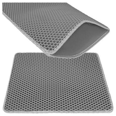 Katzenstreumatte 60X45Cm Grau Purlov