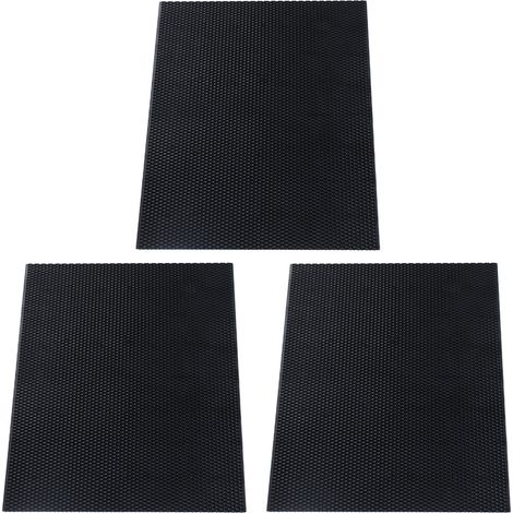 Lote de 3 cires gaufrées en plastique pour ruche, outil apicole (1/5)