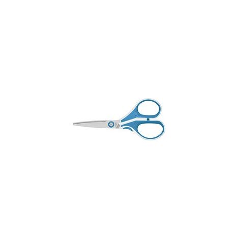 Wedo 975 5010 Schere de Schreibtisch und Handwerk Universal Gerader Schnitt Blau, White