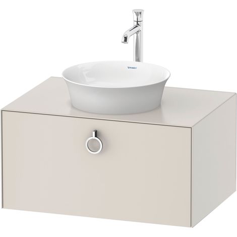 Duravit Tulip blanco, mueble de pared, anchura 800 x fondo 550mm,