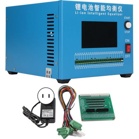 Battery Balancer Intelligent Lithium Égaliseur Détection Réglage Li-Ion 100‑240V Prise US (1/5)