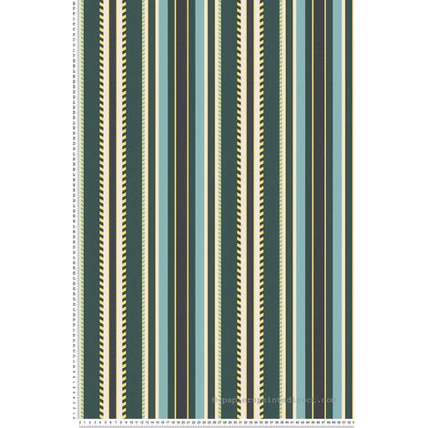 Papier peint Vintage Vert Bensimon 3 Lutèce (1/3)