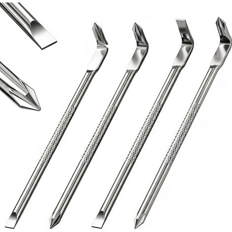 4 Pièces Tournevis Coudé Tournevis Angle Droit 120x17mm Petits Espaces (1/5)