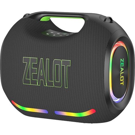 Altoparlante Bluetooth, potenza 250 W, design impermeabile, nero (1/2)