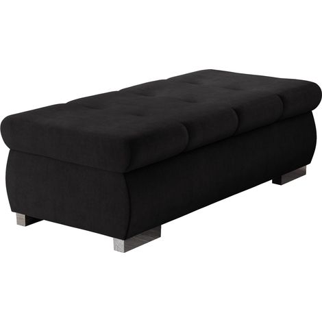 Banco tapizado Comfivo Nitor I, Piano 17, 39x60x120cm, Diámetro: 0, Tapiz, Patas: Plástico, 0