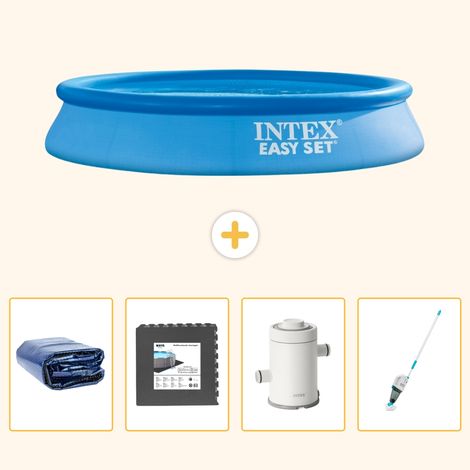Intex Piscine Easy Set Ronde - 305x61 cm - 5-pièces S141 (1/5)