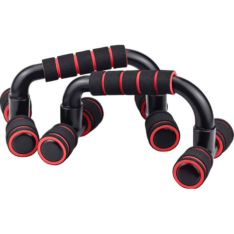 1 paire de poignées pour pompes, accessoires de musculation avec poignée en mousse pour hommes et femmes, idéales pour l'entraînement à domicile, le renforcement des pectoraux et la musculation. (1/5)