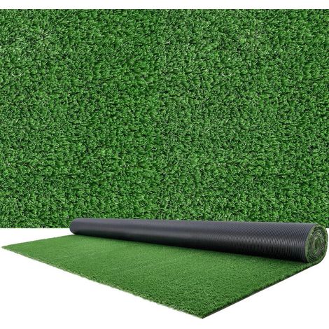 Gazon synthétique 365,76 x 213,36 cm, hauteur 1,5 cm, tapis de pelouse artificielle pour jardin et balcon (1/5)