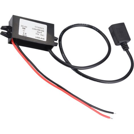 Module d'alimentation convertisseur USB CC-CC 12 V vers 5 V 3 A (1/5)