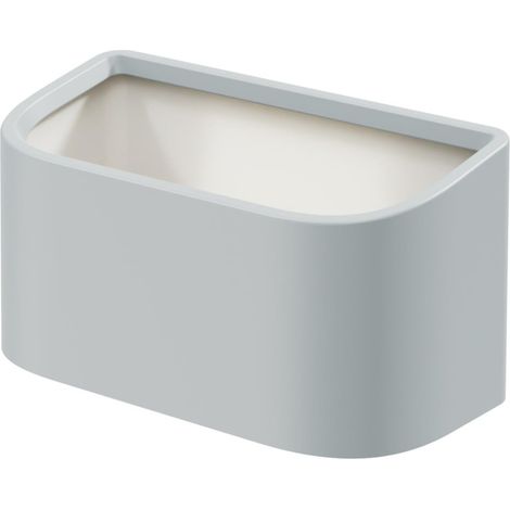 suspendue design gain de place poubelle de cuisine blanche