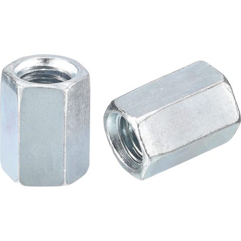 10pcs M10x14x20mm Raccord Écrous Hex Fileté Tige Coupleur (1/5)